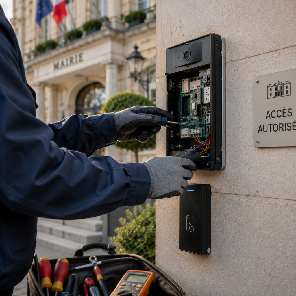 Maintenance de systèmes de sécurité pour collectivités locales