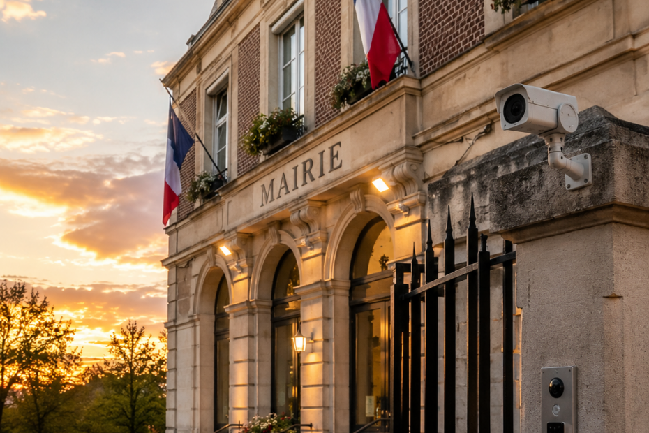 Solutions de sécurité pour les mairies et collectivités locales : vidéosurveillance, contrôle d’accès et protection des bâtiments publics